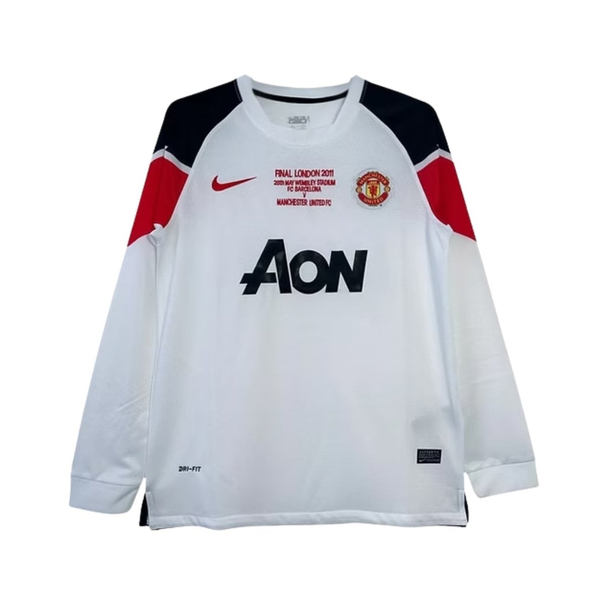Manchester United Alternativa 10/11 - Final de la Liga de Campeones - Manga Larga