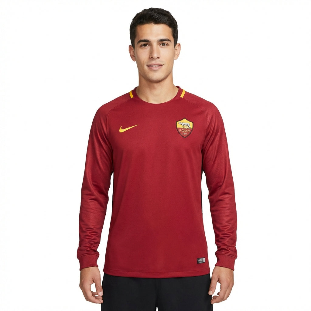 AS Roma Principal 17/18 - Manga Larga