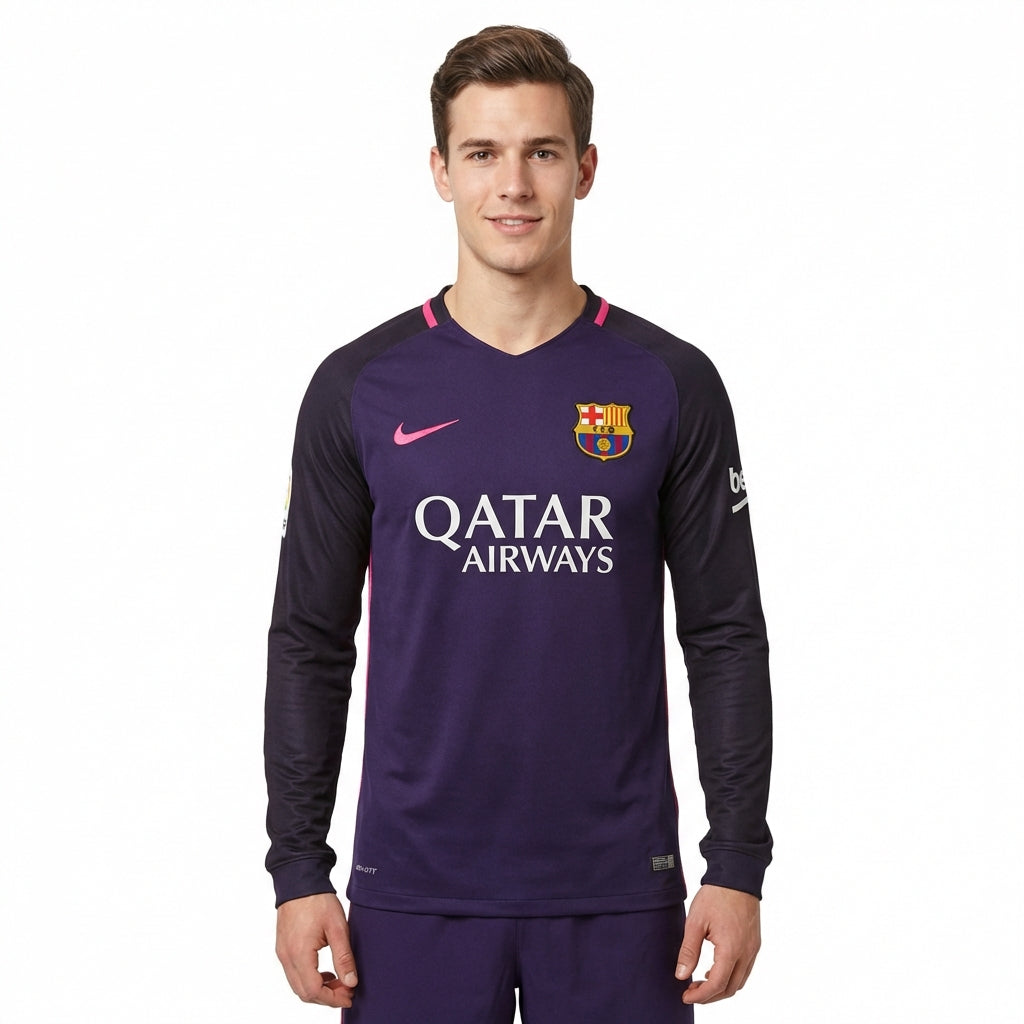 Barcelona Visitante 16/17 - Manga Larga