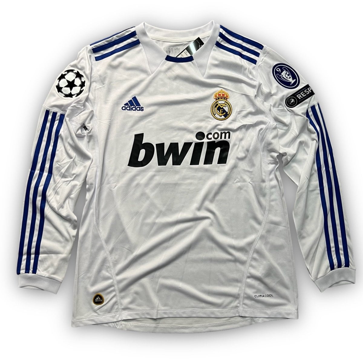 2010-11 - REAL MADRID LOCAL | RETRO | Manga Larga